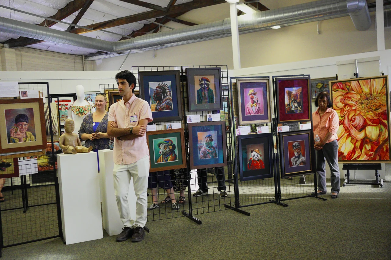 Paintings on display at Elk Grove Fine Arts Center